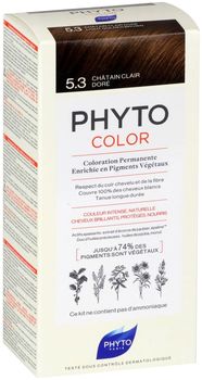 Phyto Фитоколор 5.3 Краска для волос Светлый золотистый шатен