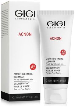 GIGI Acnon Smoothing facial cleanser Мыло для глубокого очищения 100мл