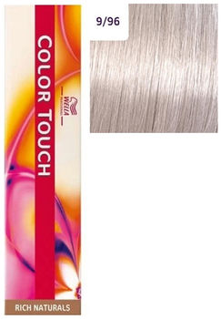 Wella Color Touch Тонирующая крем-краска без аммиака 9/96 очень светлый блонд сандрэ фиолетовый 60мл