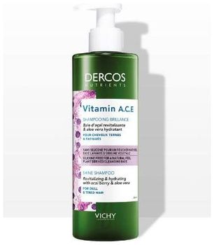 Виши Dercos Nutrients Vitamin Шампунь для блеска волос 250мл