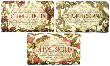 Нести Данте мыло набор Olivae: Сицилийская олива+Олива из Апулии+Тосканская олива 150г N3