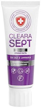 Cleara Sept Зубная паста Sea Solt/Laminaria реминерализация и отбеливание 75мл