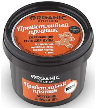 Organic shop Organic Kitchen Гель для душа смягчающий Приветливый пряник 100мл