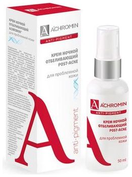 Achromin ночной крем отбеливающий для проблемной кожи 50 мл