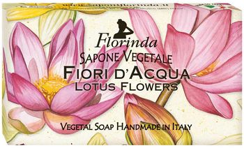 Florinda мыло Ария Цветов Fiori D'Acqua Цветок Водяной Лилии 100г