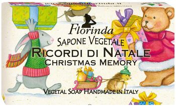 Florinda мыло Счастливого Рождества Ricordi Di Natale Рождественские Воспоминания 100г