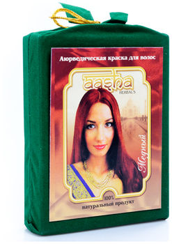 Aasha Аюрведическая краска для волос Медный 100мл