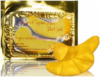 Fabrik cosmetology Collagen Crystal Mask Bio Gold Патчи для области вокруг глаз с Био золотом N1