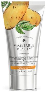 Vegetable Beauty отбеливающий питательный крем для рук с экстрактом картофеля 125мл