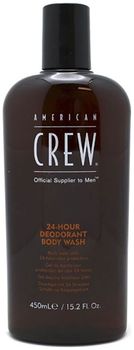 American Crew 24-Hour Deodorant Body Wash Гель для душа дезодорирующий 450мл