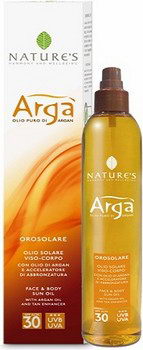 Nature's arga масло для лица и тела spf-30