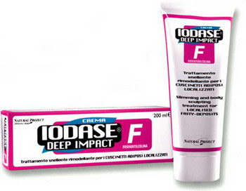 Крем для удаления жировых отложений в проблемных местах (для женщин) «iodase deep impact f» - Natural Project - Iodase
