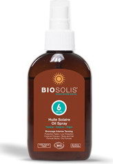 Солнцезащитное масло для лица и тела spf 6 biosolis