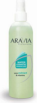 Минерализованая вода (после шугаринга) с мятой и витаминами aravia professional