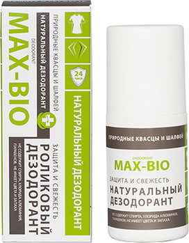 Кристаллический дезодорант max-bio «защита и свежесть» max-f