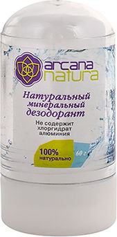 Натуральный минеральный дезодорант arcana 60 гр aasha
