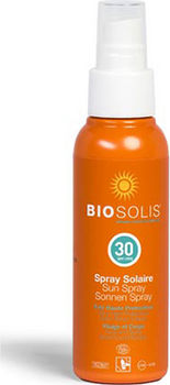 Солнцезащитный спрей spf30 100 мл biosolis