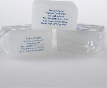 Кристалл-слиток супер-мини брусок с глицерином в прозрачном пакете tawas crystal
