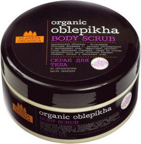 Скраб для тела organic oblepikha planeta organica
