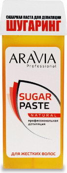 Сахарная паста для шугаринга в картридже натуральная мягкой консистенции aravia professional