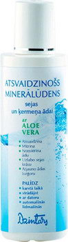 Освежающая минеральная вода для кожи лица и тела с алоэ вера dzintars