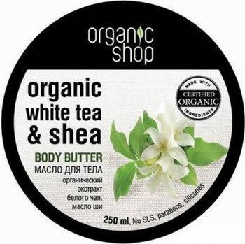 Масло для тела «белый чай» organic shop