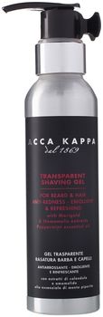 Гель для бритья Transparent Shaving Gel, 125 ml - Acca Kappa