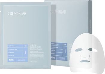 Ревитализирующая маска с морскими водорослями и гиалуроновой кислотой. Cremorlab Marine Hyaluronic Revital Mask. 5 шт.