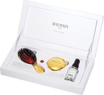 Набор мини-щетка Golden Spa ограниченного выпуска - Balmain Paris Hair Couture