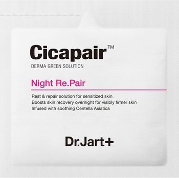 Восстанавливающая ночная крем-маска Антистресс Cicapair Night Re-pair, 30 х 3 ml - Dr.Jart+