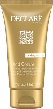 Luxury Anti-Wrinkle Hand Cream Крем-люкс для рук против морщин с экстрактом черной икры, 75 ml - Declare