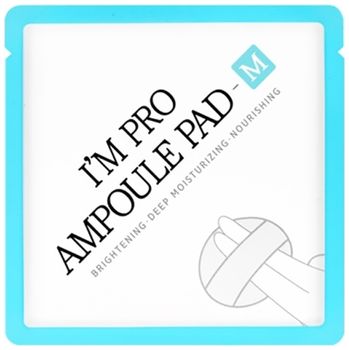 Спонж-салфетка с ферментированной сывороткой актив М / I'm Pro Ampoule M Pad, 10 шт. - Wish Formula