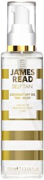 Сухое кокосовое масло с эффектом загара, 100 ml - James Read