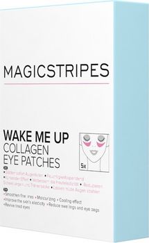 Коллагеновые охлаждающие патчи под глаза Wake Me Up Collagen Eye Patches, 5 пар - MAGICSTRIPES