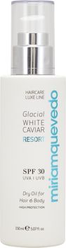 Сухое масло для волос и тела Glacial White Caviar Resort SPF30 Dry Oil For Hair & Body, 150ml - Miriamquevedo