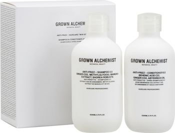 Набор разглаживающих средств для волос 0.5 Anti-Frizz – Haircare Twin Set 2x200ml - Grown Alchemist