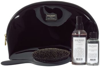 Большая черная косметичка ограниченного выпуска - Balmain Paris Hair Couture