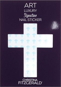 Арт-стикеры для ногтей Art Luxury Signature Nail Sticker «Blue Cross», 96 шт. - Christina Fitzgerald