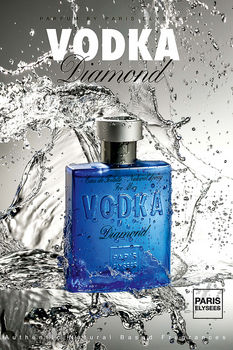 VODKA DIAMOND, 100 мл PARIS ELYSEES