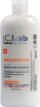 Биошампунь для ослабленных волос 250 мл I.C.LAB INDIVIDUAL COSMETIC