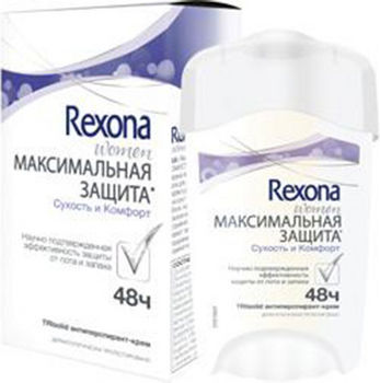 Антиперспирант-крем Максимальн REXONA