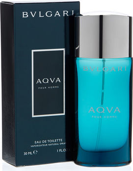 Bvlgari Aqua Homme EDT, 30 мл Bvlgari