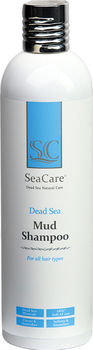 Грязевой шампунь Мертвого Моря с натуральными ингредиентами и растительными экстрактами, 400 мл, SeaCare SeaCare