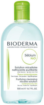 Мицеллярная вода 500 мл BIODERMA