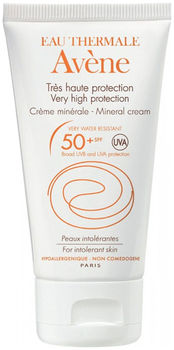 Солнцезащитный крем spf 50 AVENE