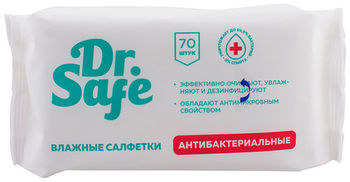 Салфетки для рук, 70 шт DR.SAFE