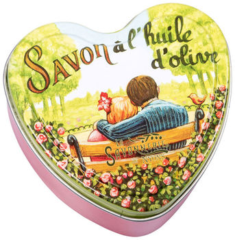 Мыло с розой в форме сердца La Savonnerie de Nyons