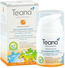 Энергетический витаминный крем с экстрактом микроводоросли, 50 мл (Teana)