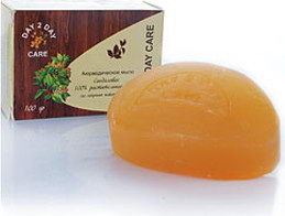 Аюрведическое растительное мыло "Сандаловое", 100 г (Day 2 Day Care)