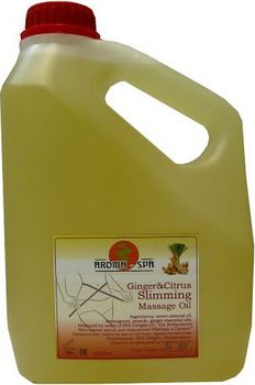 Массажное масло для похудения "Цитрус и имбирь", 2000 мл (Aroma-SPA)
